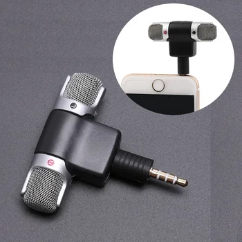 

3.5mm Jack Mini Microphone Stereo Mic For Recording Mobile Phone Studio Interview Microphone For smartphone
