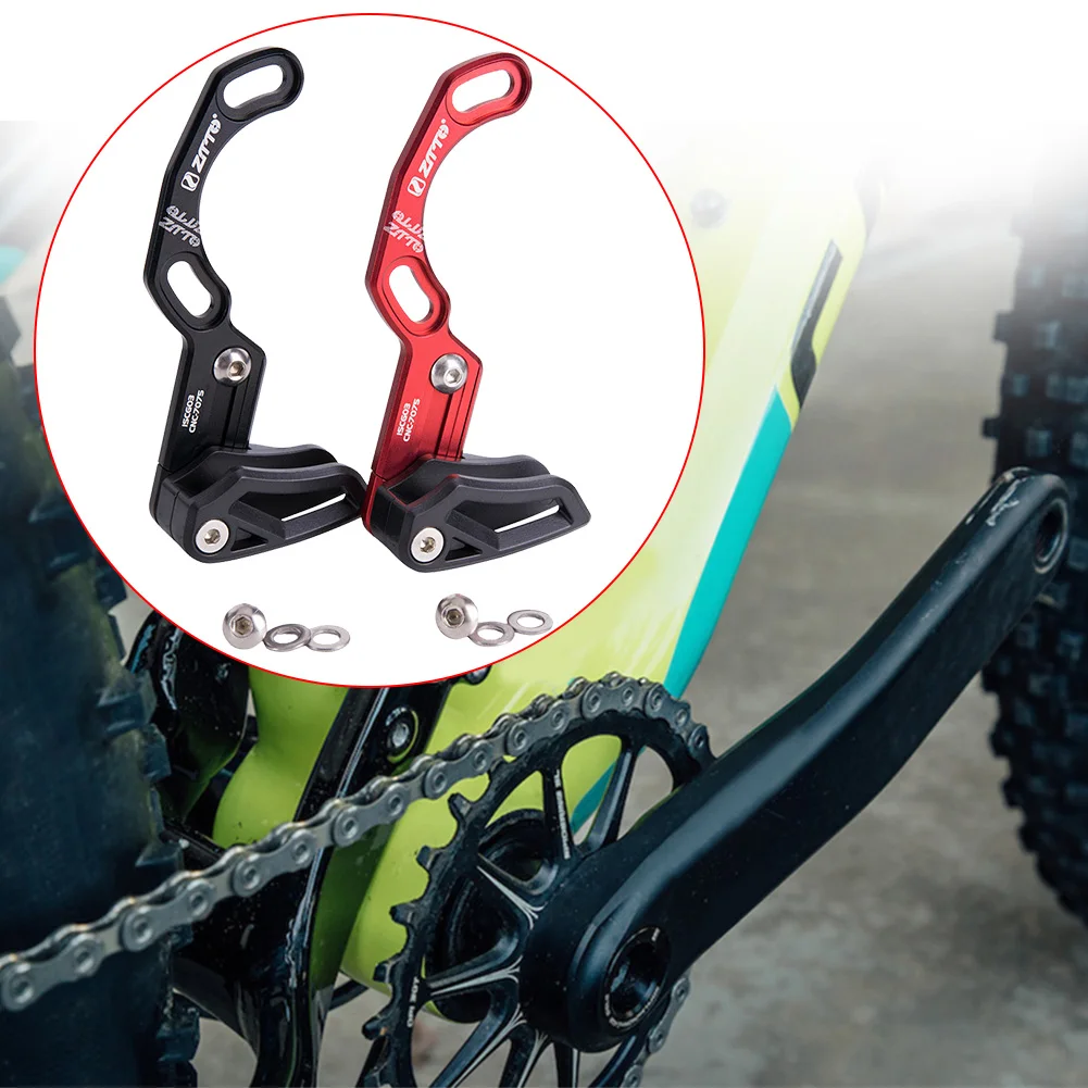 Bicycle Ultra Light Easy Install Aluminum Alloy Chain Guide Anti Drop Practical ISCG 03 05 Stable Tool Single Speed Durable