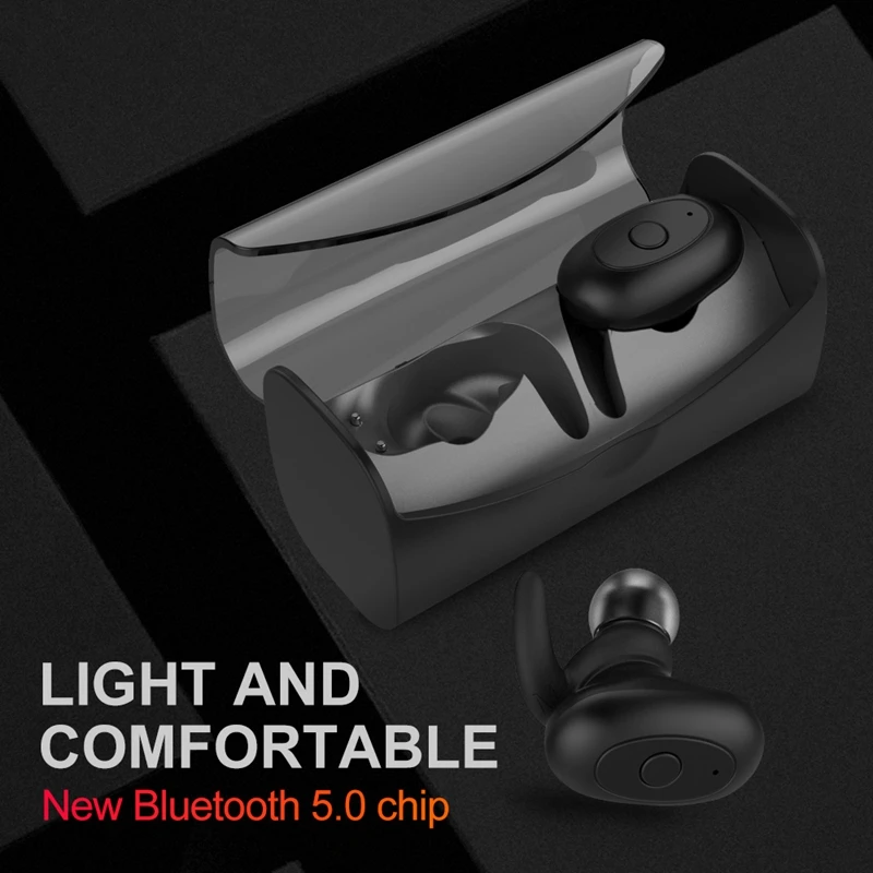 Лампа указателя T100 наушники вкладыши TWS True Беспроводной Bluetooth 5 0