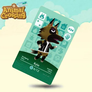 

024 Kyle Animal Crossing Card Amiibo Cards Work for Switch NS 3DS Games