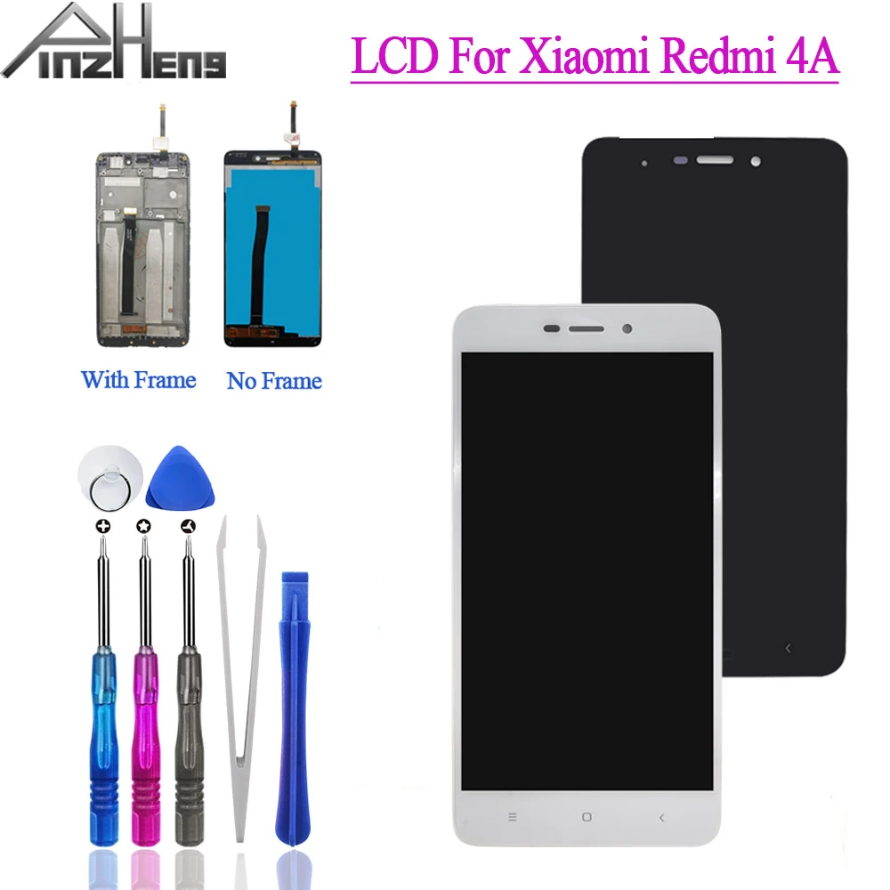 ЖК дисплей PINZHENG для телефона Xiaomi Redmi 4A с сенсорным экраном дигитайзер сменный