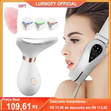 

Electric V Face Shape Lifting Slimming Double Chin Reducer V Line Facial Lift Up Face Slimming Machine EMS Neck Lift Massager