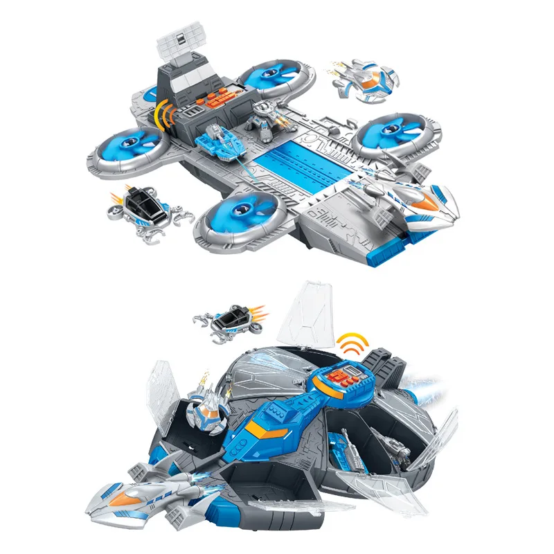 

Penglebao Space Series War Universe Warships Spaceship with 6 Kinds of Sound Aviation Model CHILDREN'S Toy