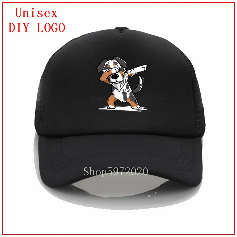 Australian Shepherd Dabbing Dog Dab snapback hat bucket summer hats for women cap men Latest popularity | Аксессуары для одежды