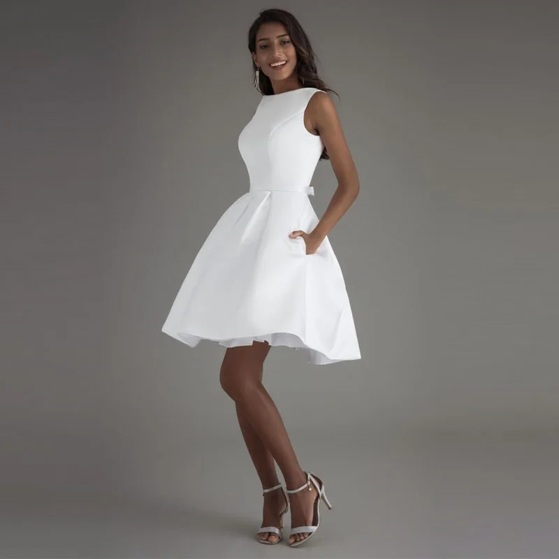 white occasion dress
