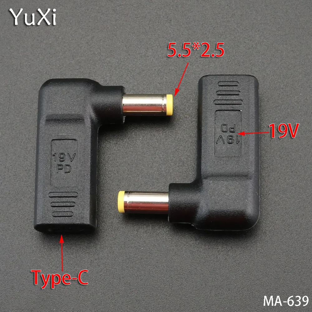 YuXi 1pcs/lot USB 3.1 Type C USB-C Female TO DC 5.5*2.5mm Power Charge Charging Adaptor Adapter Connector replace | Обустройство дома