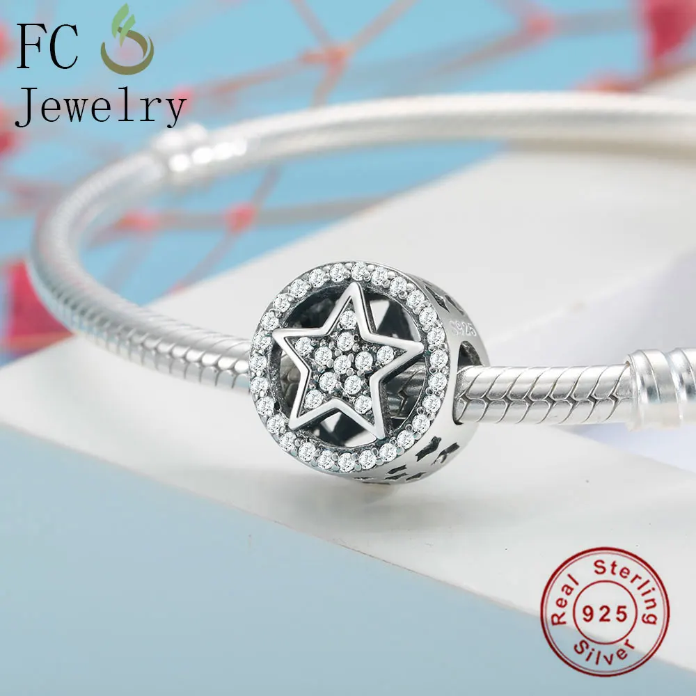 FC ювелирные изделия подходят оригинальные брендовые Подвески браслет 925 пробы