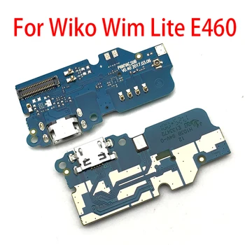 

10Pcs Dock Connector Micro USB Charger Charging Port Flex Cable Board With Microphone For Wiko Wim Lite E460 Replacement Parts