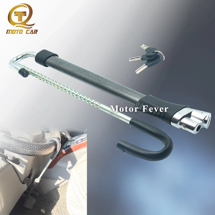 

Auto Steering Wheel Lock Anti Theft Universal Vehicle Antitheft Wheel Car Brake Lock Anti-theft Device on The Steering Wheel
