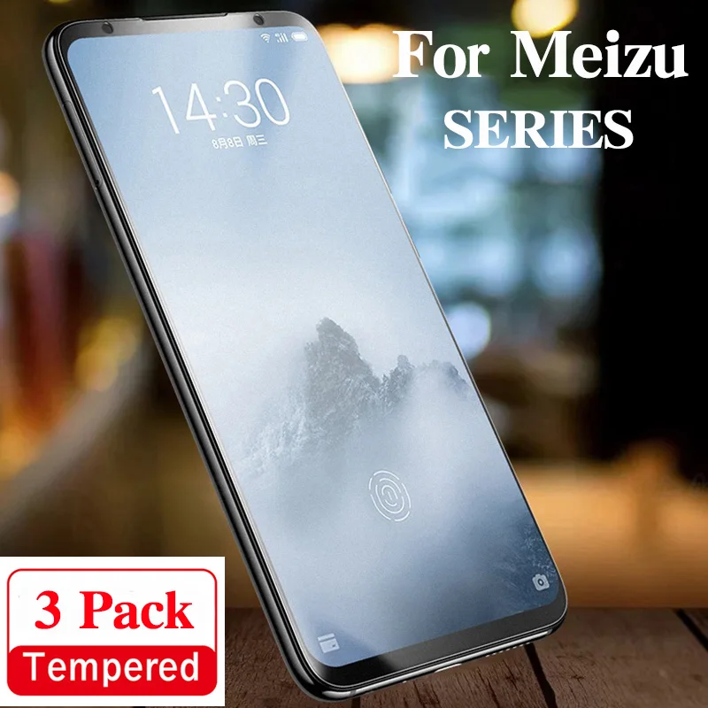 

Screenprotector for meizu 16 15 16th plus 16s 17 pro Screen Protector Case Protection glass for meizu 16xs 16x 16s 16 xs x s th