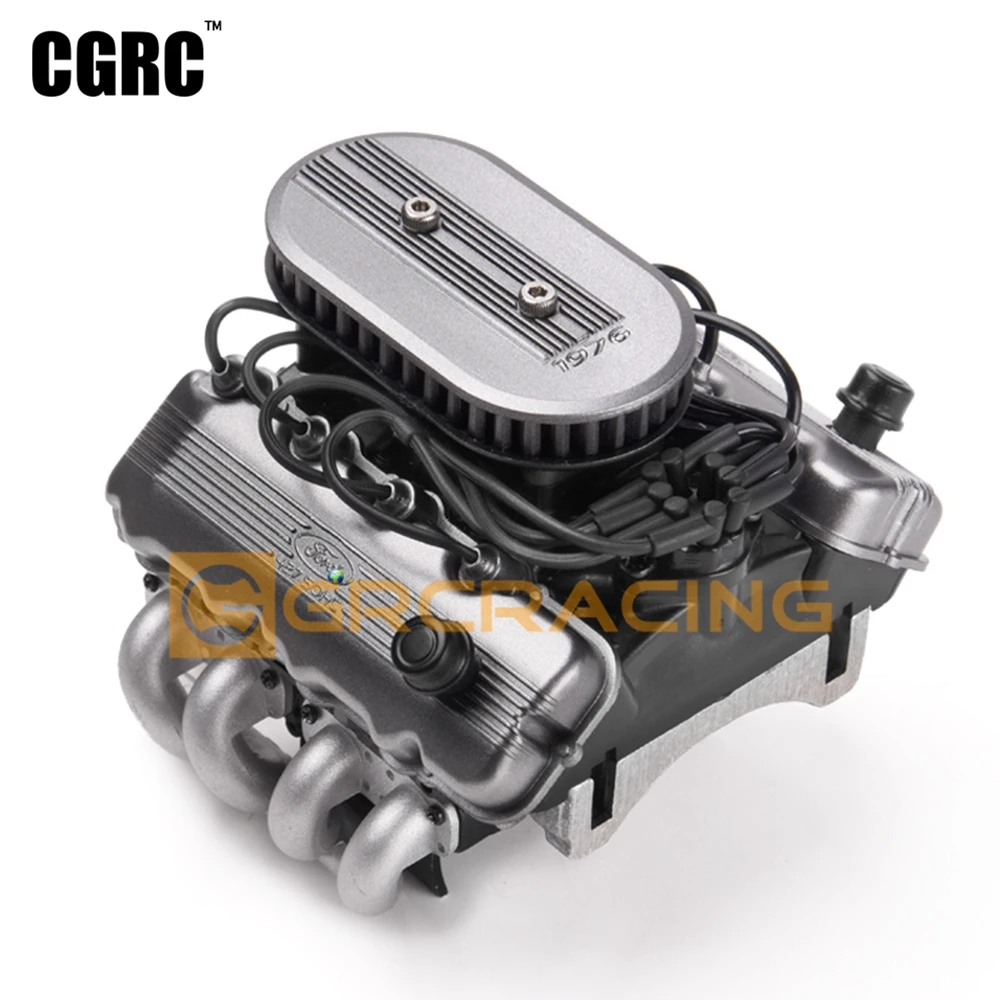Классический Искусственный V8 F76 427 SOHC двигатель вентилятор радиатора для 1/10 RC