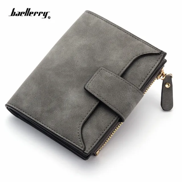 2021 Leather Women Wallet Hasp Small and Slim Coin Pocket Purse Women Wallets Cards Holders Luxury Brand Wallets Designer Purse 6