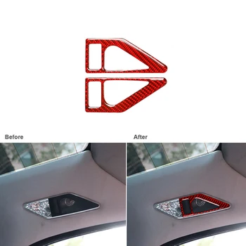 

Carbon Fiber Rear Roof Reading Light Red Cover For BMW 3 Series E46 1998-2005