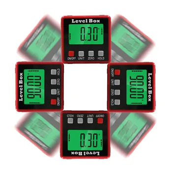 

Tools Digital Level Box Precision Angle Finder Inclinometer Protractor