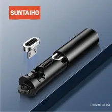 Suntaiho Магнитный кабель-переходник для iPhone type C Micro USB вилки для хранения портативная коробка для адаптера магнитного зарядного устройства