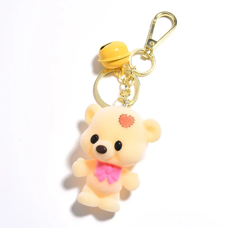 bear hard enamel keychains — free in the lines