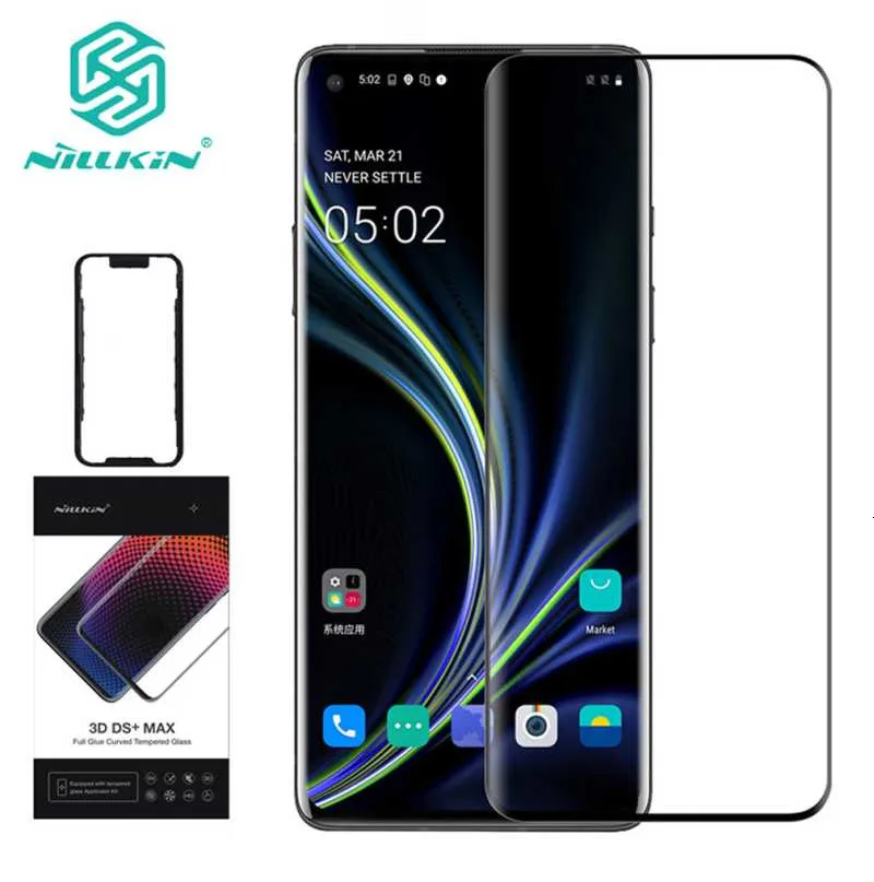 For OnePlus 8 Full Covered 9H Tempered Glass Screen Protector Nillkin 3D DS+MAX Anti-Explosion Film For OnePlus 8 Pro Glass