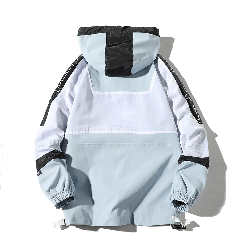 FGKKS Men Fashion Tracksuit Set Spring Autumn New Men's Zipper Coat + Pants 2 Piece Sets Sweat Suit Fitness Sets Male
