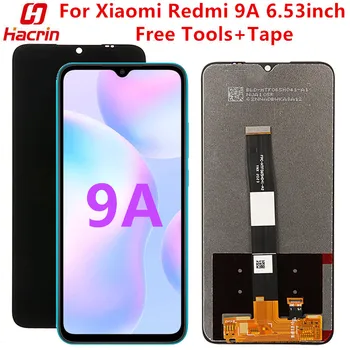 

Display For Xiaomi Redmi 9A Lcd Screen Tested LCD Display+Touch Screen Replacement On For Xiaomi Redmi 9 A 9A 6.53inch Black