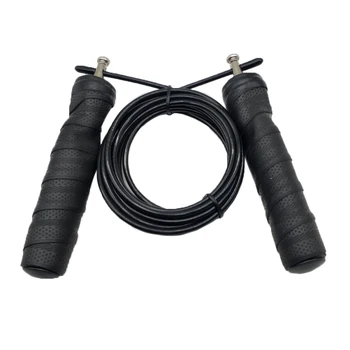 

Skipping Rope Adjustable Fitness Grip Handles Jumping Training Equipment Long Fast Speed Steel Wire Gym