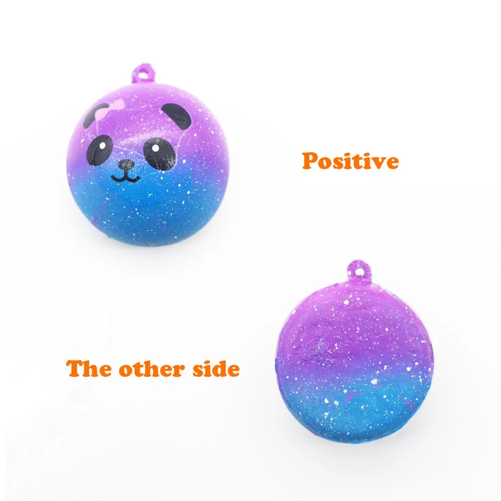 Squishies Galaxy Panda игрушки для снятия стресса медленно поднимающиеся Мультяшные животные крем ароматизированный сжимающий эластичный экологически чистые игрушки