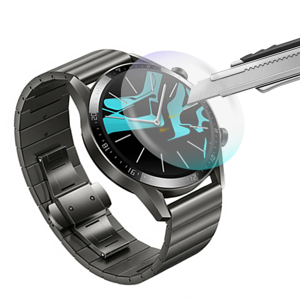 3 шт./лот Защитное стекло для Huawei Watch Gt 2 46 мм мягкая термополиуретановая пленка