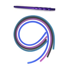 30 см для кальяна шланг наргиле алюминиевый материал ручка для кальяна 1,5 м Толстый силиконовый шланг трубка для хичи аксессуары для кальяна