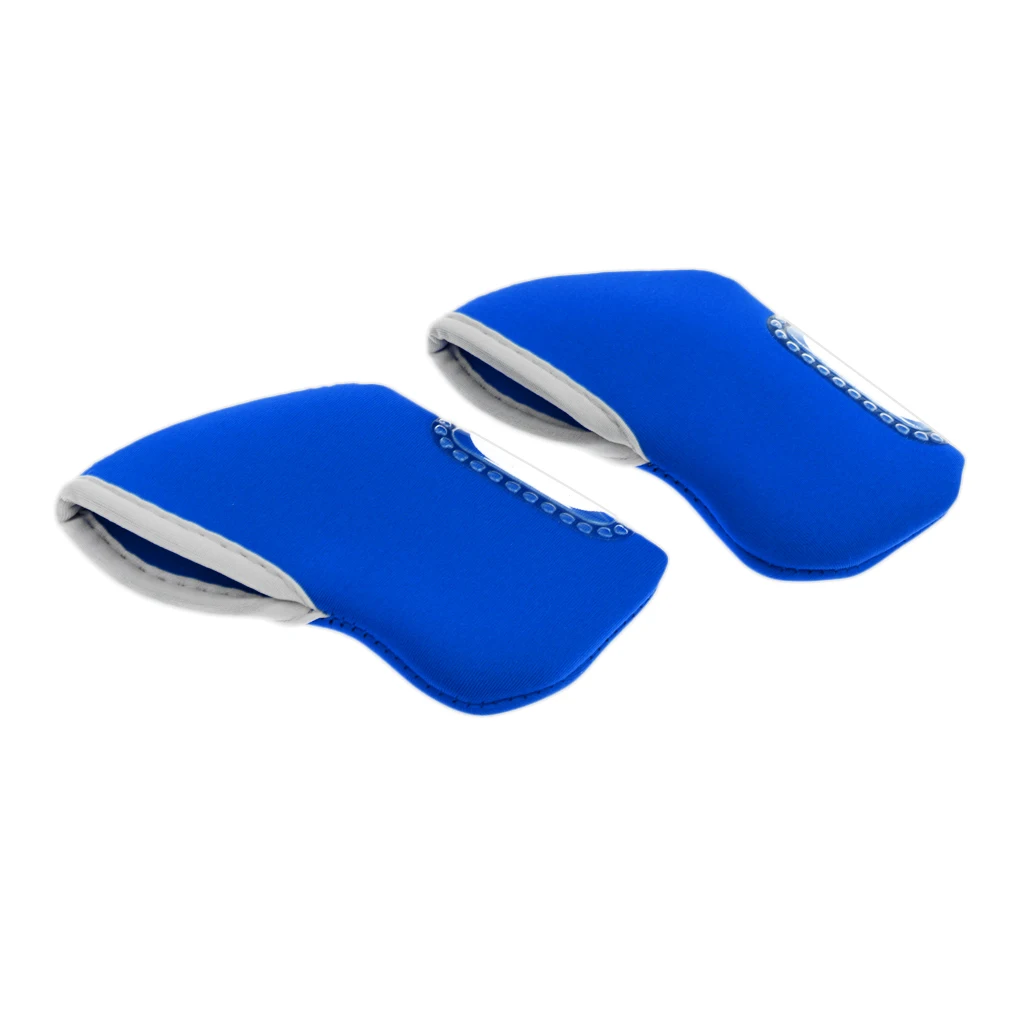 Pack of 10 Golf Iron Head Cover Wedge Headcovers - Golf Club Iron Protector - Neoprene Material - Choose Colors