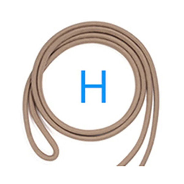 Роскошный прозрачный чехол для телефона через плечо Ketting Koord Lanyards Met Touw Voor iphone 6 6S 7 8 Plus X XR XS 11 Pro Max bay - Цвет: H
