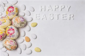 

SHENGYONGBAO Art Fabric Custom Easter day Photography Backdrops Props Wooden theme Photo Studio Background 20117-46