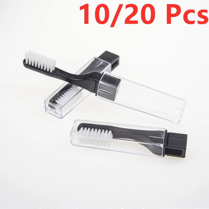 

10/20Pcs Travel Toothbrush Folding Toothbrush with Box Potable Soft Travel Size Toothbrush for Travel Camping School Home Favors