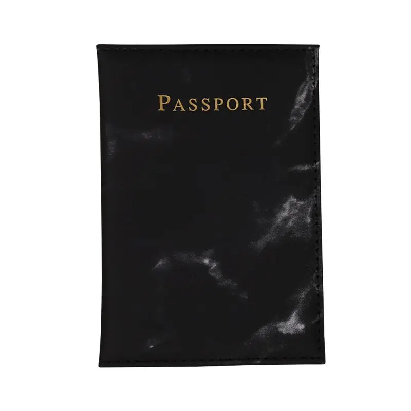Мраморный узор Обложка для паспорта держатель, чехол, органайзер ID карты путешествия протектор