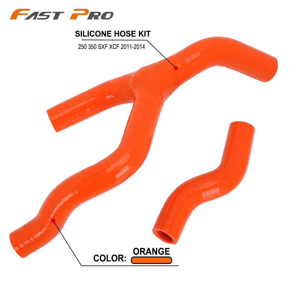 Silicone Radiator Coolant Hose For Ktm Sxf Xcf 250 350 20112014