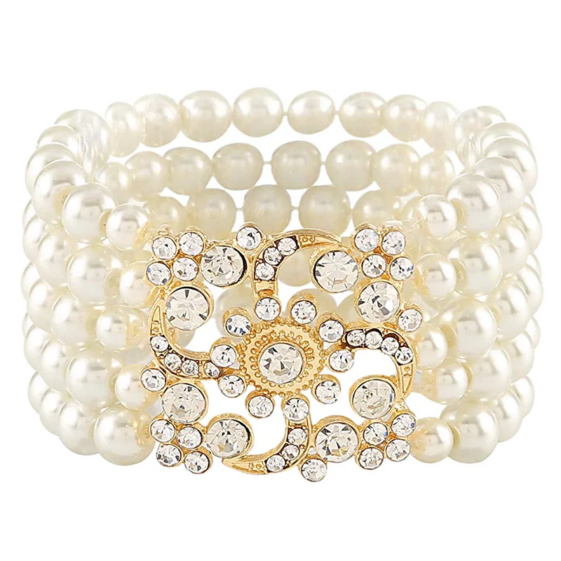 gold pearl bracelet (1)