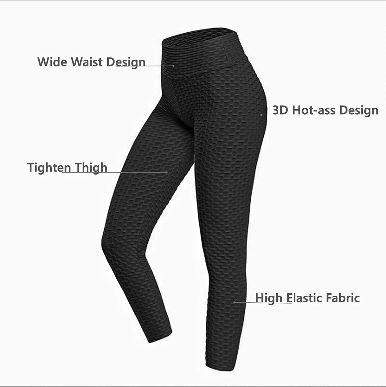 Butt Crack Anti Cellulite Leggings for Women Butt Peach Lift Plus Size Leggin Push Up Booty Tights High Waist Workout Yoga Pants carhartt leggings