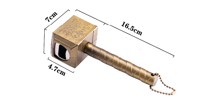 Открывалка для пивных бутылок молоток в форме Тора магнитный стикер на холодильник открывалка для напитков кухонный штопор для ужина Вечерние