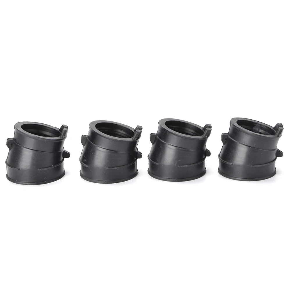 4PCS Carburetor Adapter Inlet Intake Rubber Manifold For Honda CB250 Hornet 1996-2008 CB 250 JADE250 CBR250 MC14 MC17