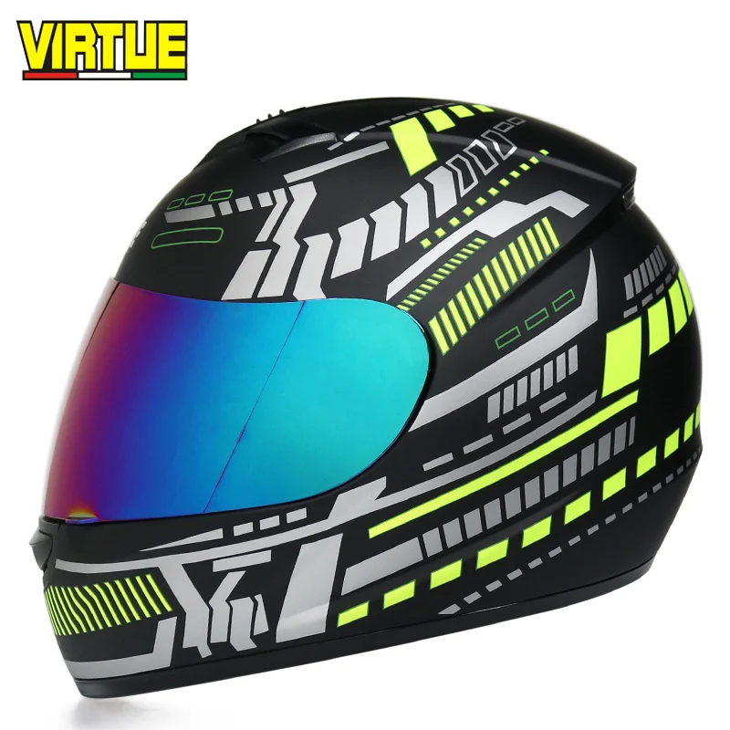 Полнолицевой шлем moto rcycle шлемы Racing dot capacete de moto ciclista para moto cross cask casco s m l xl матовый черный - Цвет: b4