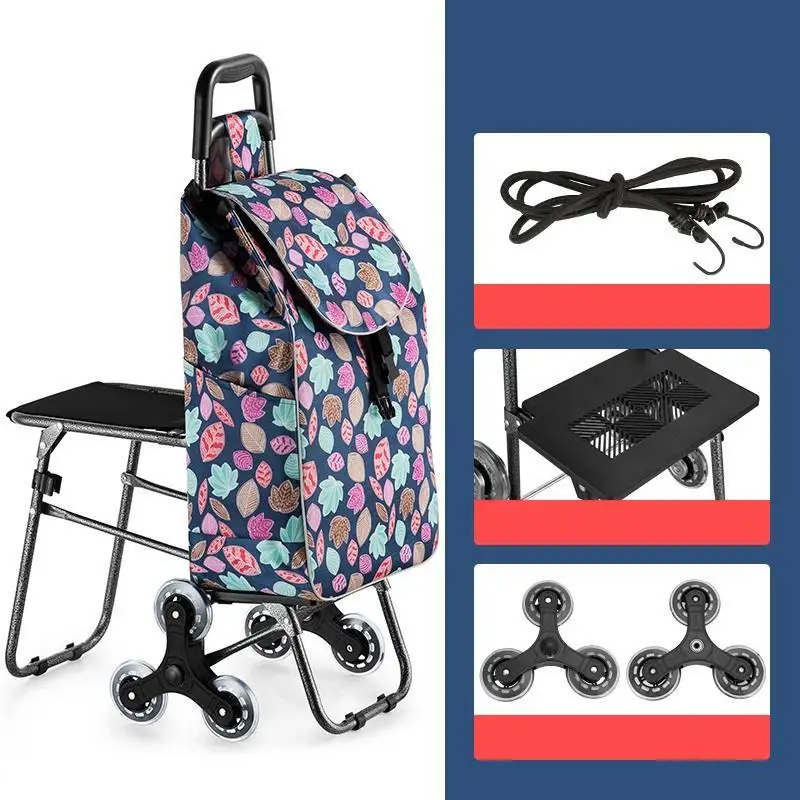 Carello Carro Cocina Carrito Compra Carrello Cucina торговый стол Roulant Chariot De Courses Avec roulets Кухонная Тележка - Цвет: MODEL I