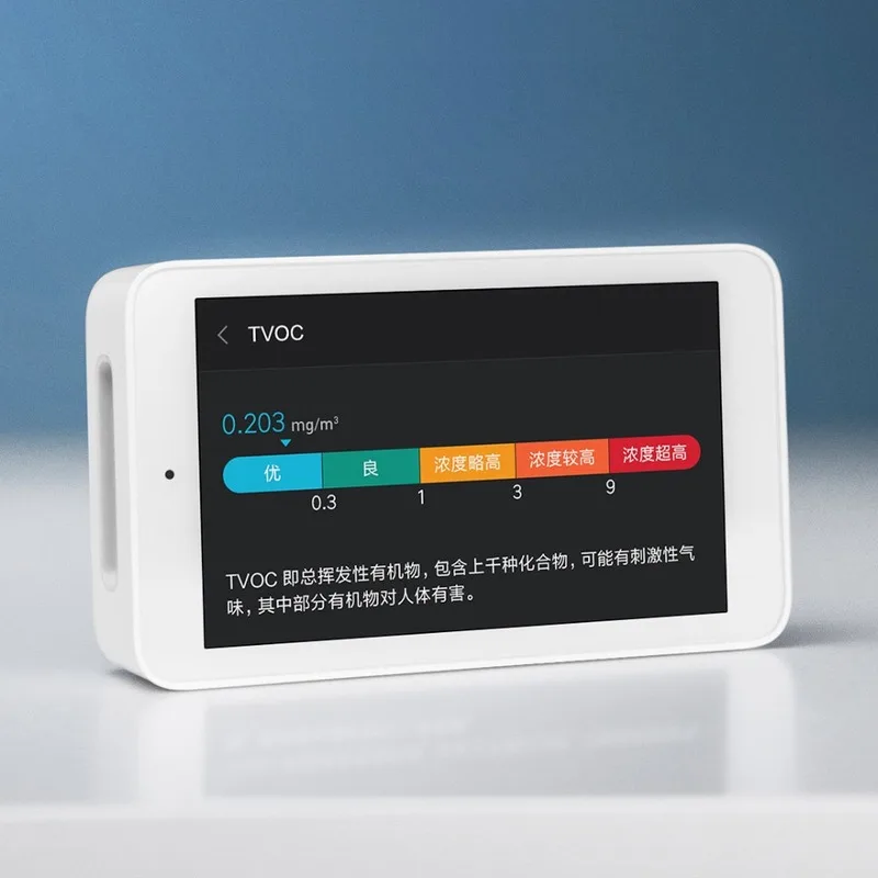 Xiaomi Mijia детектор воздуха высокая точность 3,97 дюймов сенсорный экран USB интерфейс PM2.5 CO2a TVOC датчик влажности воздуха монитор