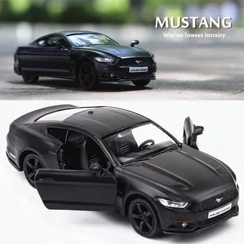 

1:36 Diecasts Alloy Vehicle Car Model Toy Car Toys for Children Pull Back Model Boy Kids Gifts 2 Door Open for Ford Mustang