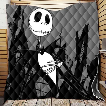 

Personalized Halloween Print Blanket for Adults 3D Full Printed Wearable Blanket Adults Child Blanket for Beds Thick