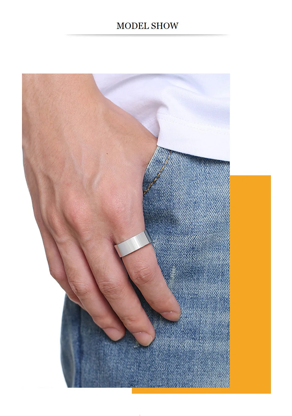 Vnox 8 мм классическое обычное кольцо для мужчин персонализированное имя Глянцевая нержавеющая сталь обручальное кольцо повседневный мужской