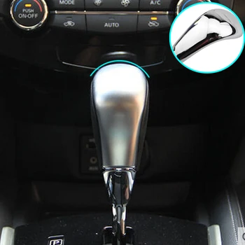 

Daefar Car Gear Head Shift Knob Cover Gear Shift Handle Ball Collars For Nissan X-trail T32 Rogue Qashqai J11 MURANO 2014 - 2017