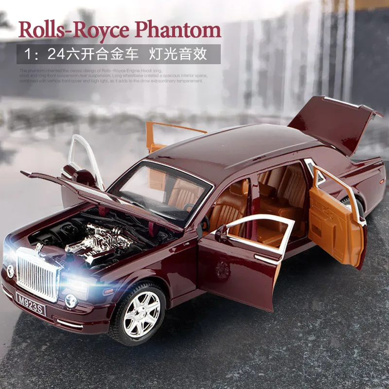 

Model Children Warrior Light Alloy lao si lai si Model Toy Opener Gold Black Car Door
