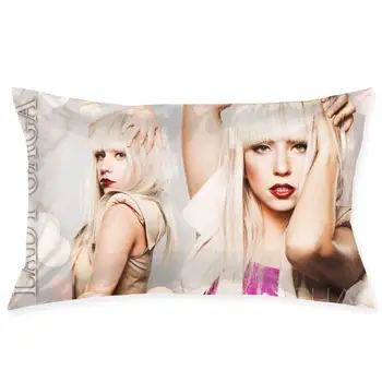 

Lady Gaga Fashionable pillowcase and rectangular decorative pillowcase 20 "x30"