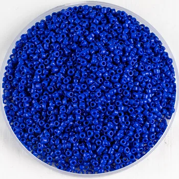 

Royal Blue 2mm Czech Glass Seed Beads for DIY Bracelet Necklace Accessories Accessories Material Wholesale