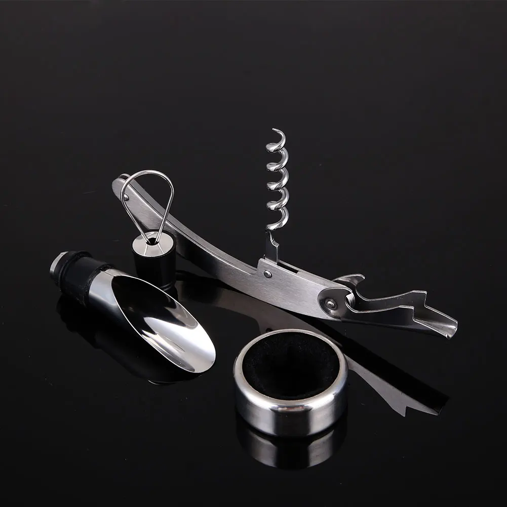 Creative Designed Red Wine Corkscrews Bottle Opener Drinkware Tool Sets