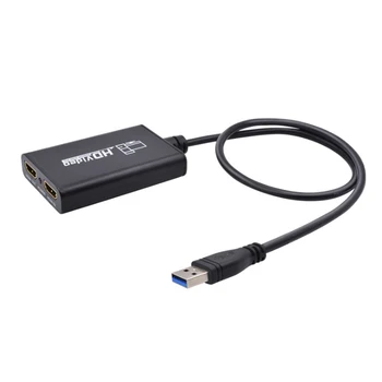 

1080P Mini HD Game Replacement Part High Speed Stream Home Office Video HDMI To USB3.0 Low Power With Cable