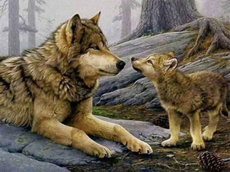 

5D DIY Diamond Painting dog photo Painted Animal Full Dill Mosaic Embroidery Cross stitch Embroidery Decoration home decor